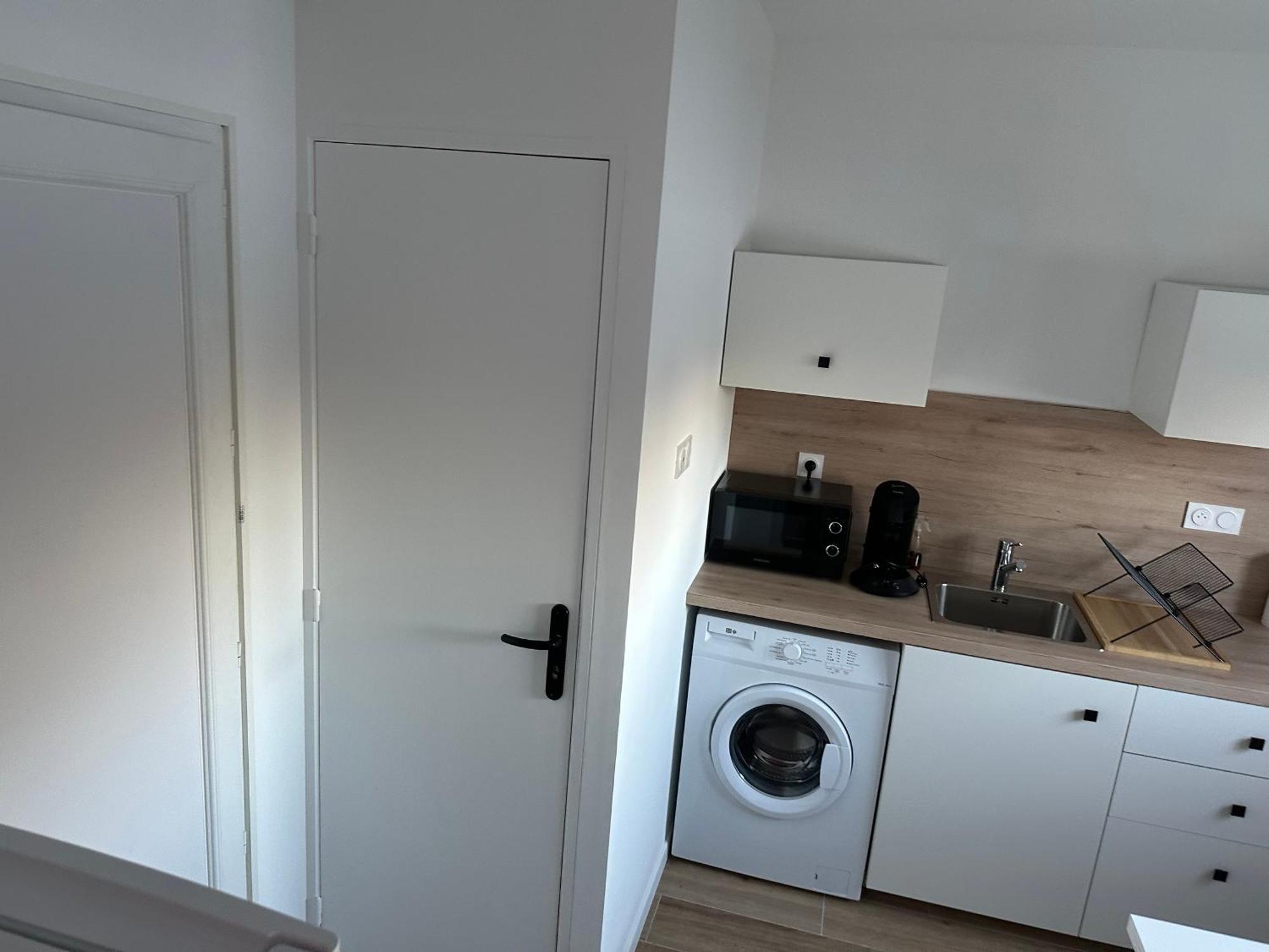 Flat Lejlighed Donville-les-Bains Eksteriør billede
