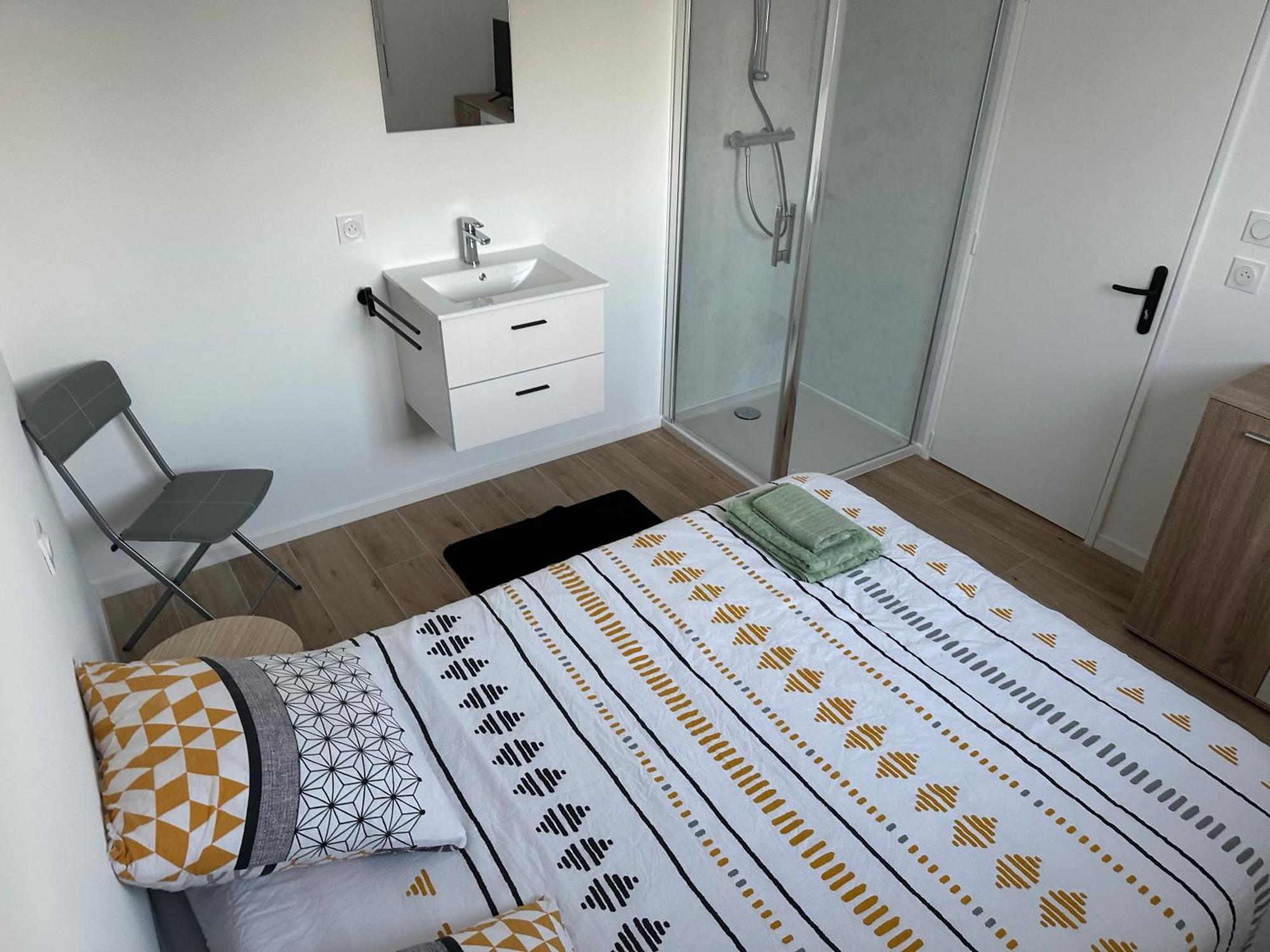 Flat Lejlighed Donville-les-Bains Eksteriør billede